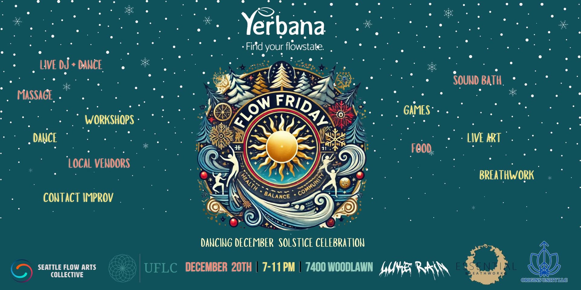Flow Friday: Dancing December Solstice Celebration