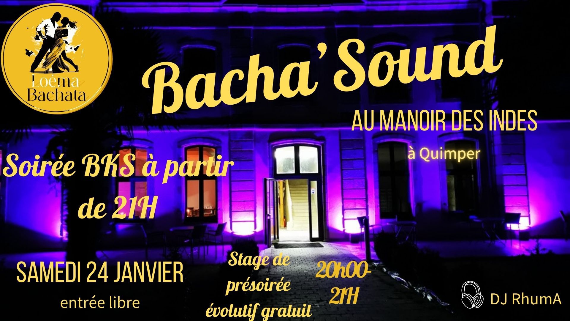 Bacha'Sound au Manoir By LOEMA BACHATA