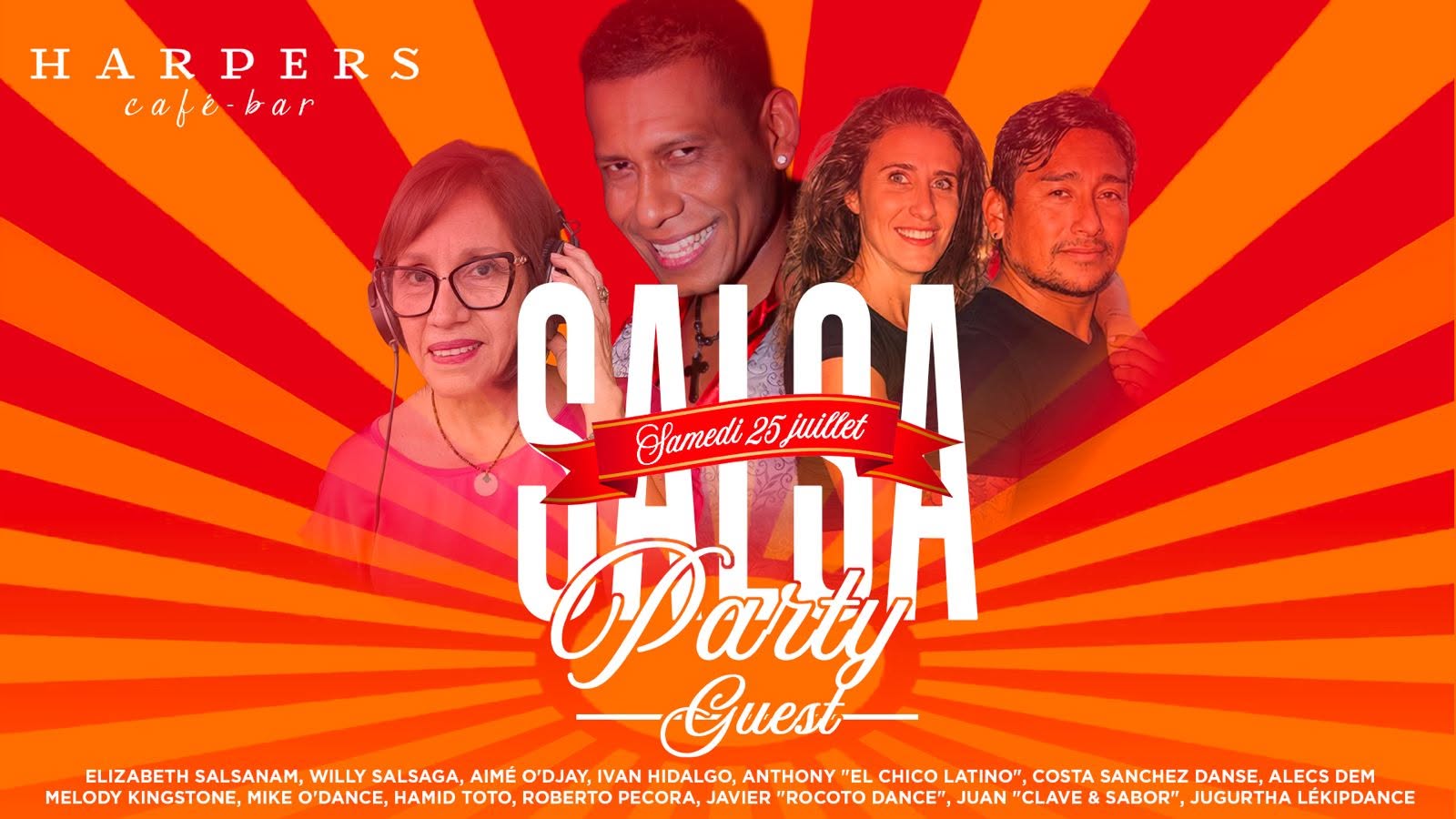 🌞OPEN AIR HARPERS SALSA PARTY🌞