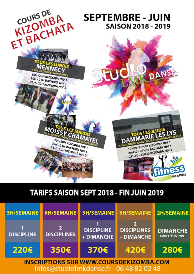 Cours d essai gratuit - Portes ouvertes cours Kizomba et Bachata