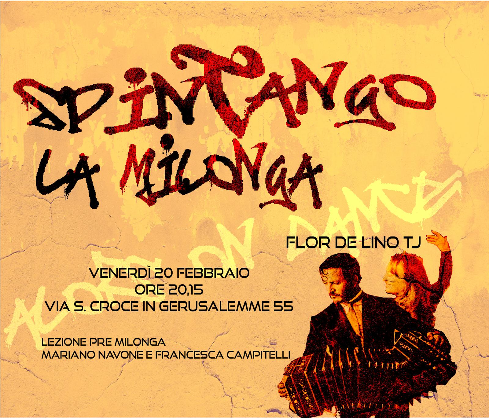 Spin Time Spin Tango Flor de Lino Tj