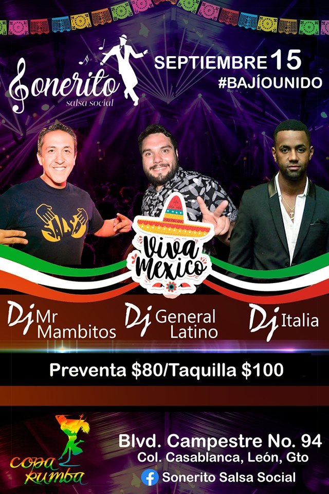 Sonerito Salsa Social Presenta: México lindo y querido