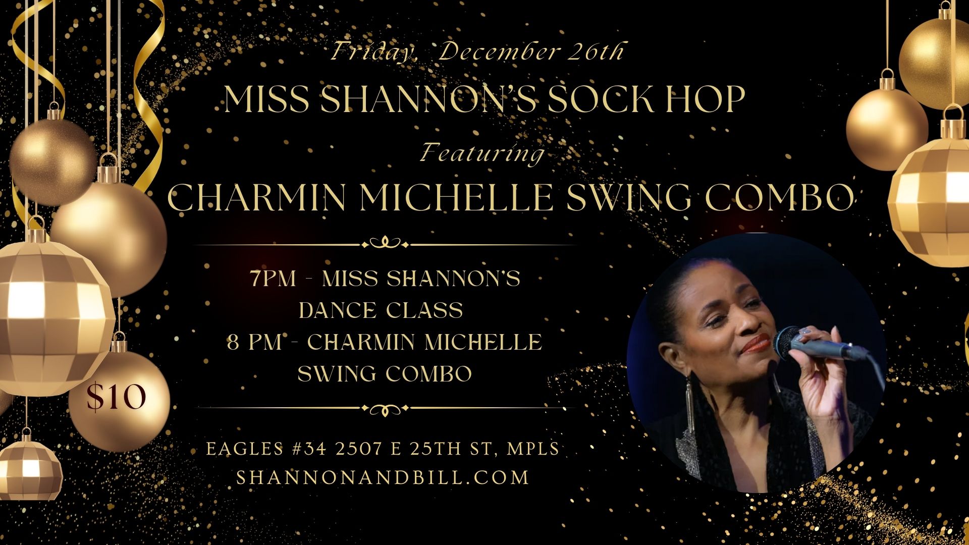 Charmin Michelle Swing Combo at Miss Shannon's Holiday Sock Hop