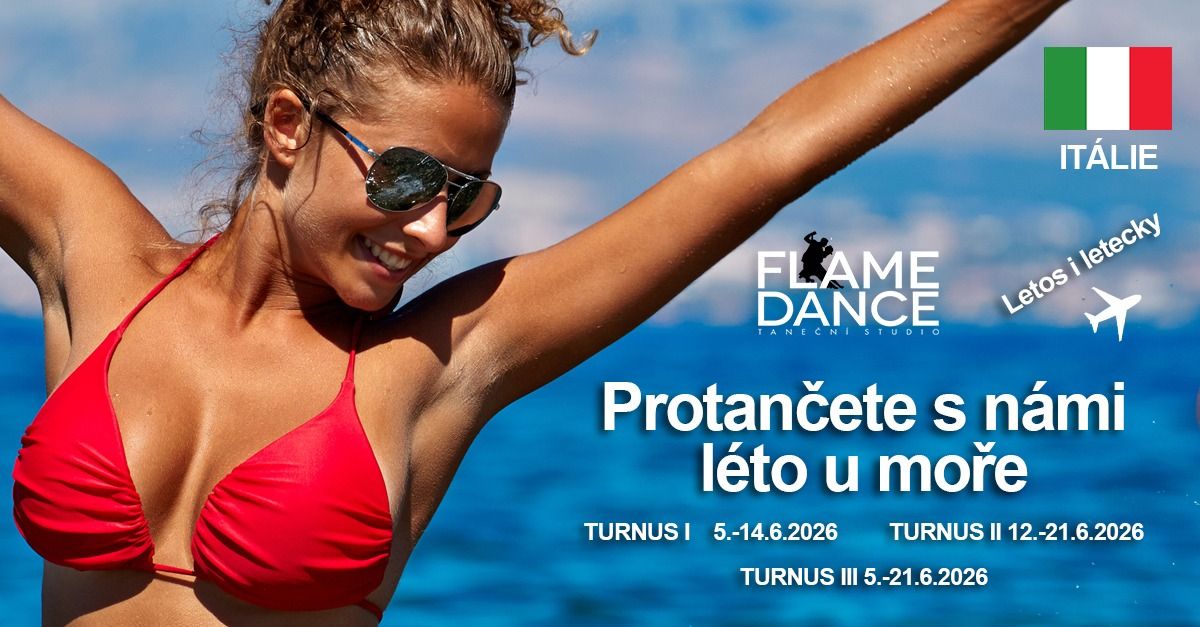 Taneční dovolená s Fabíky (Jih Itálie, Gargano)