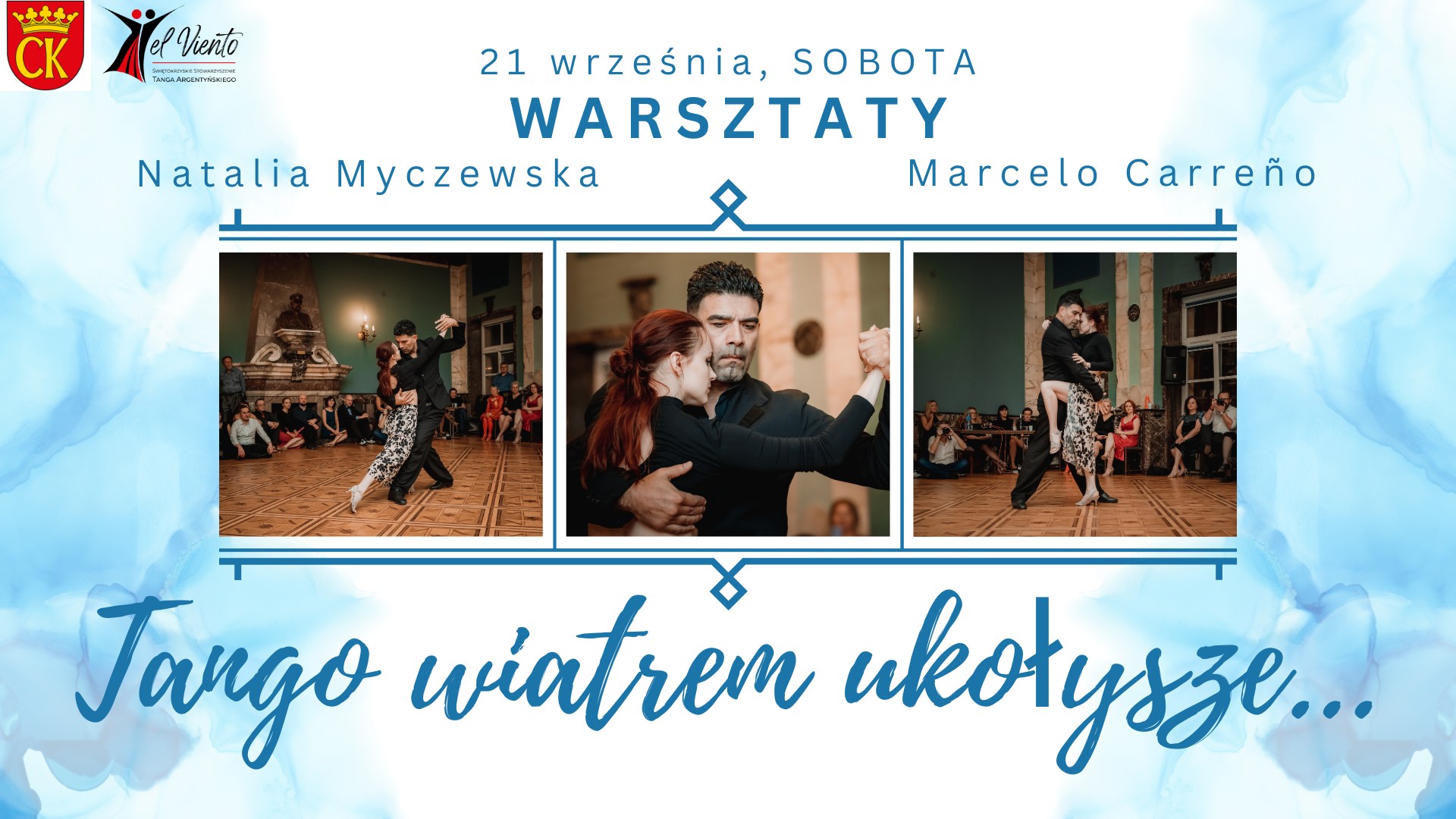 Warsztaty w ramach wydarzenia "Tango wiatrem ukołysze"
