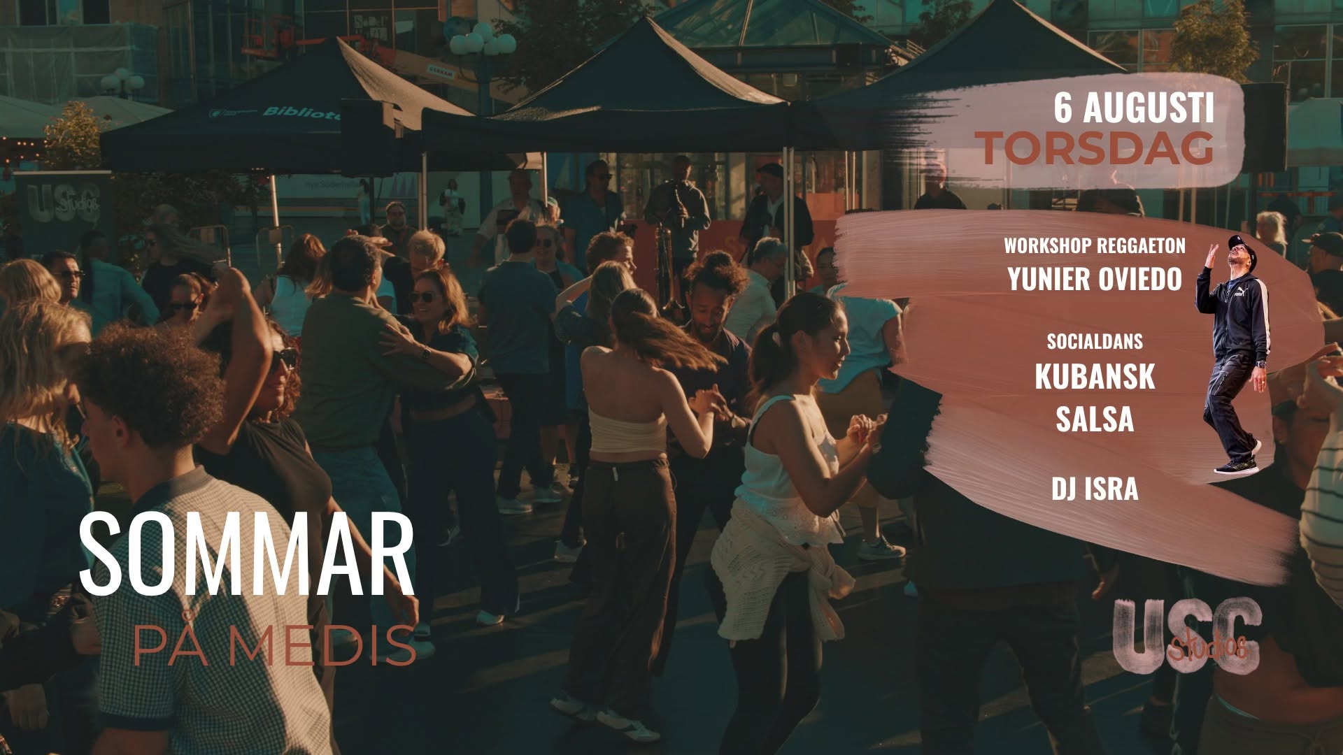 🌞 Sommar på Medis! Kubansk Salsa med Dj Isra 💃🕺🎶
