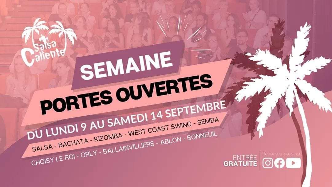 Cours de kizomba Ballainvilliers - journée porte ouverte