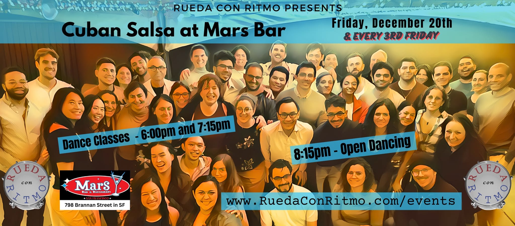 Cuban Salsa Classes & Party at Mars Bar