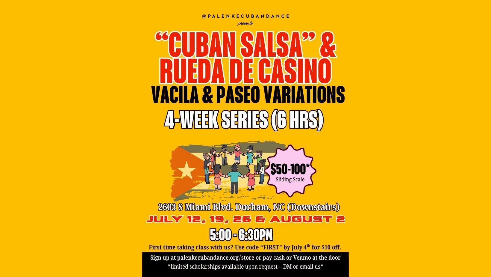 Cuban Salsa & Rueda de Casino 🇨🇺 Series