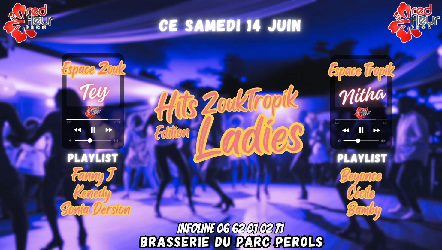 Hits ZoukTropik 🎵 Edition Ladies 🎵 Nitha 🌴 Tey 🌴