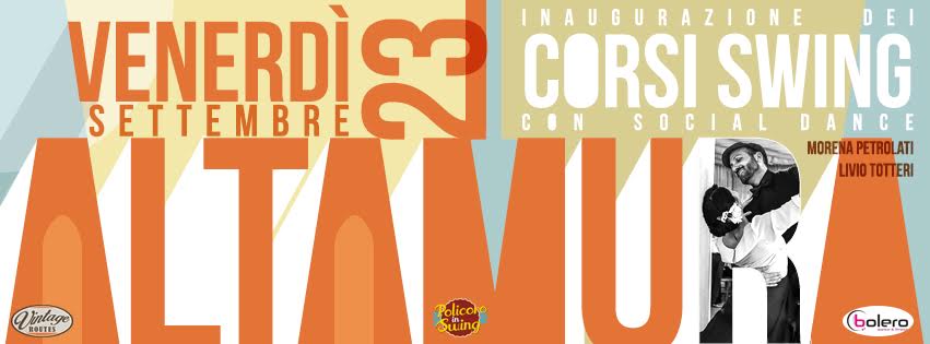 Lezione gratuita di Swing con Social Dance ad Altamura