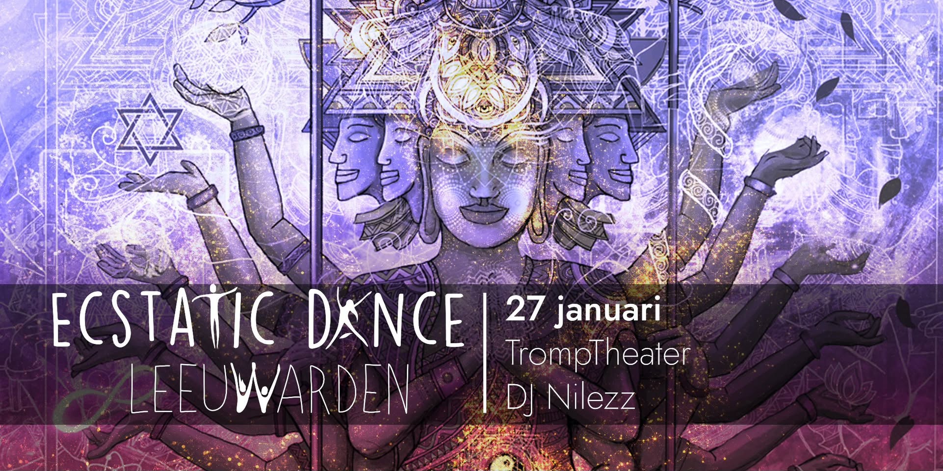 Ecstatic Dance 27 januari 2024 TrompTheater ~ DJ Nilezz