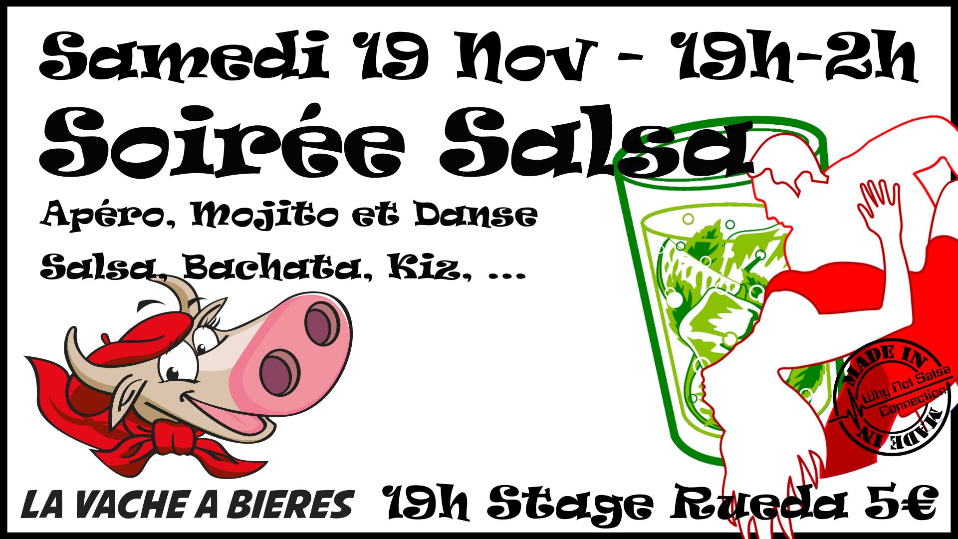 Soirée Salsa comme d'hab ou presque !