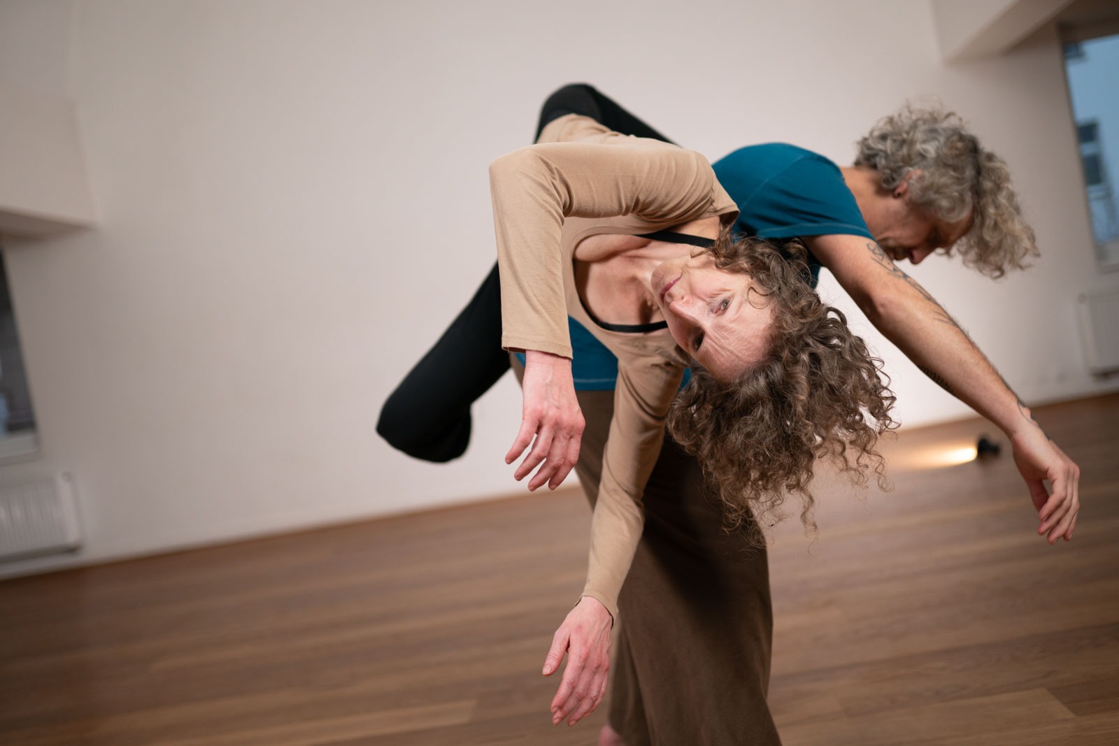 Softness Strength and Skin: Contact Improvisation with Zita Pavlistova and Karl Frost