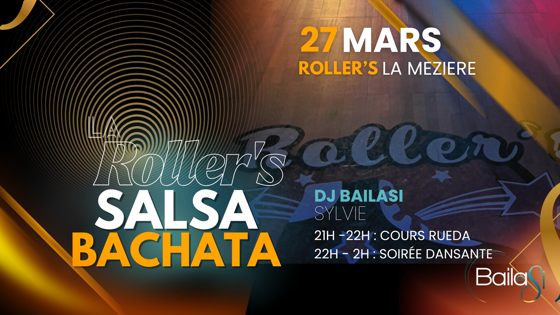 Soirée salsa & bachata au Roller's