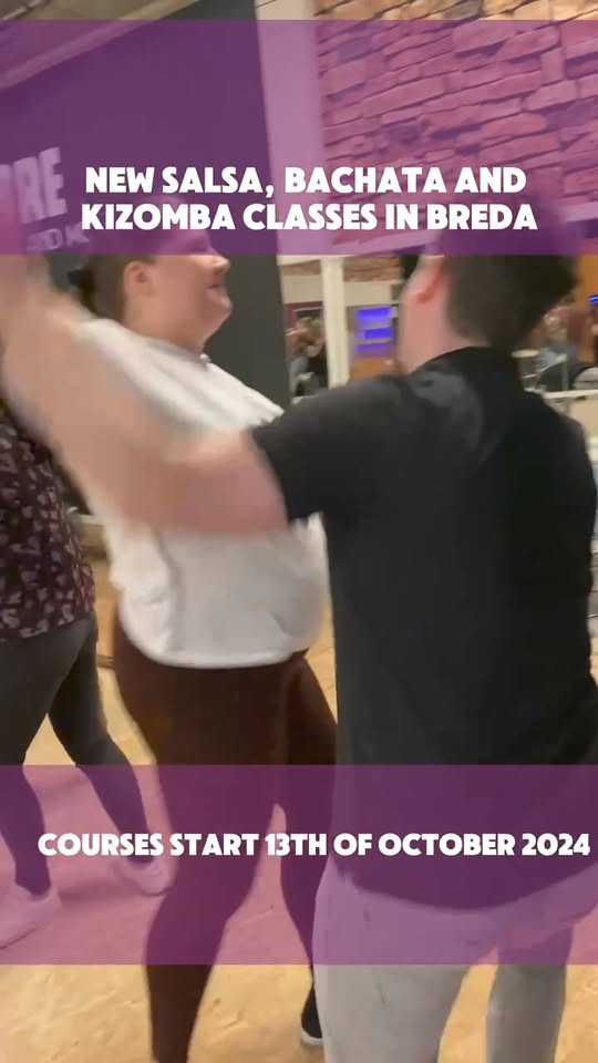 New autumn courses Salsa Bachata Kizomba in Breda