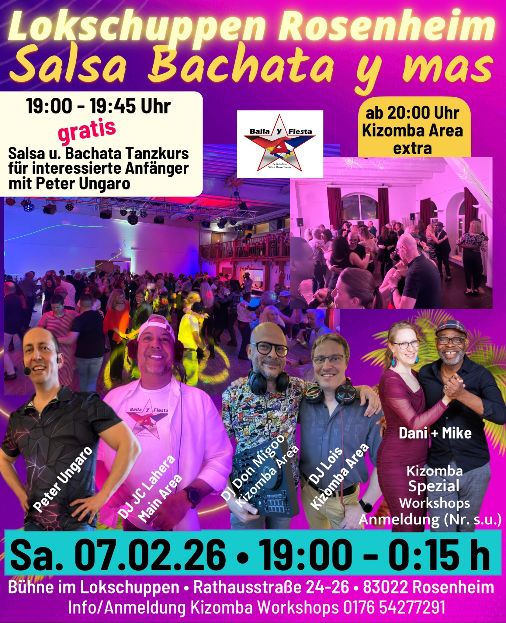 Lokschuppen Rosenheim - Salsa Bachata y mas