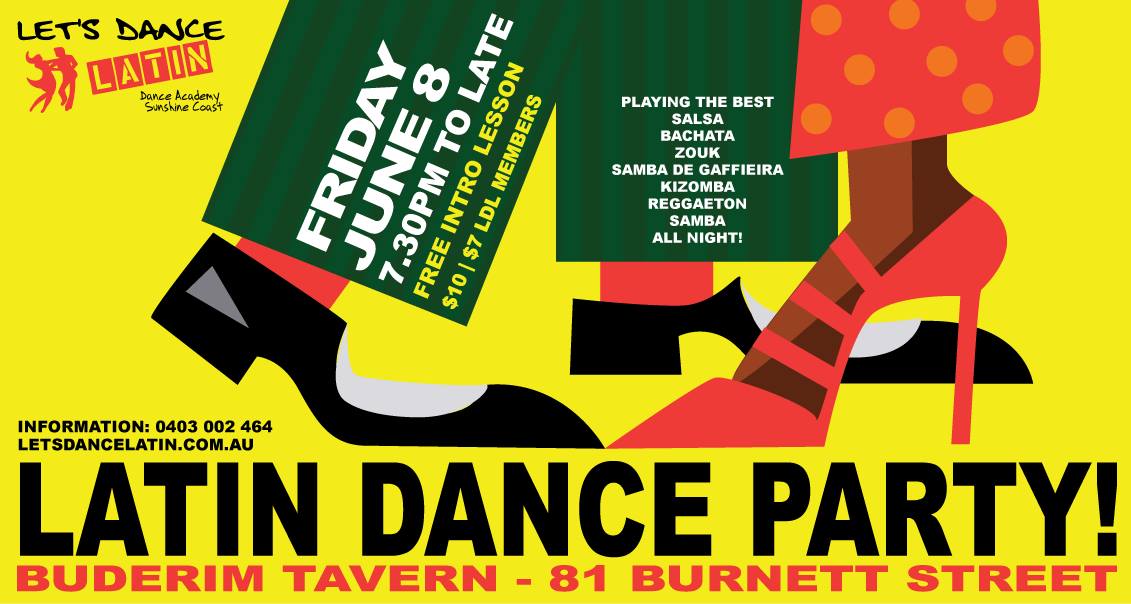 Latin Dance Party June 8