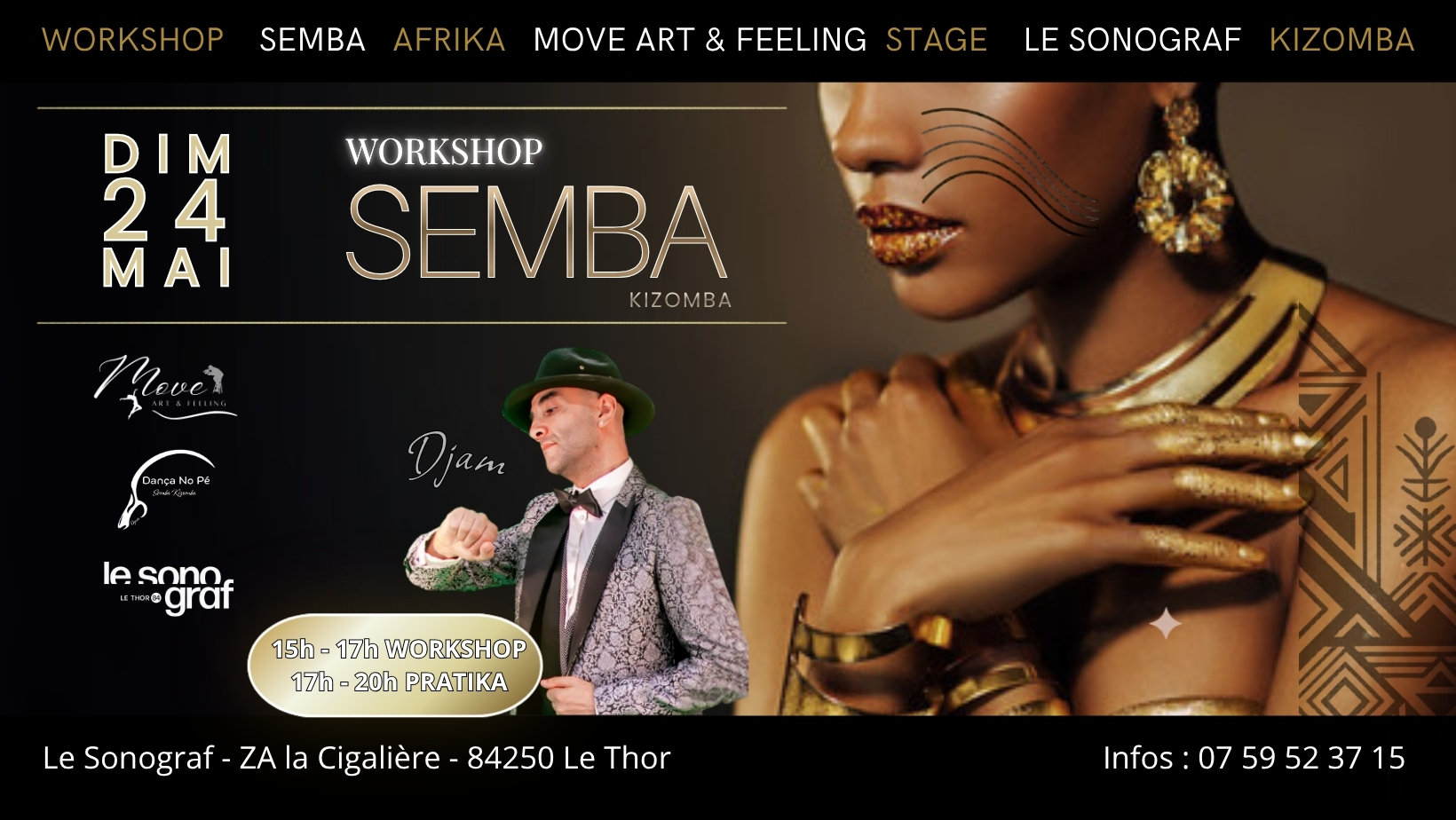 Semba Workshop + Pratika Kizomba e Semba