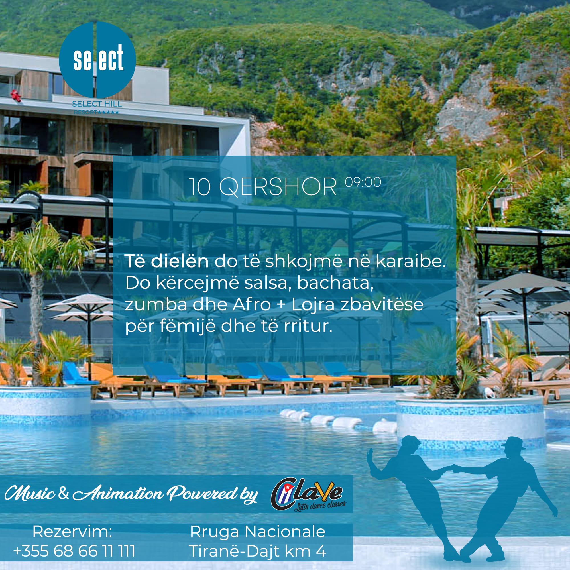 Clave Cubana ft Select Hill Resort shkojne ne Karaibe!