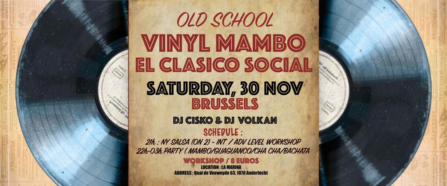 Vinyl Mambo Social Old School 30 Nov