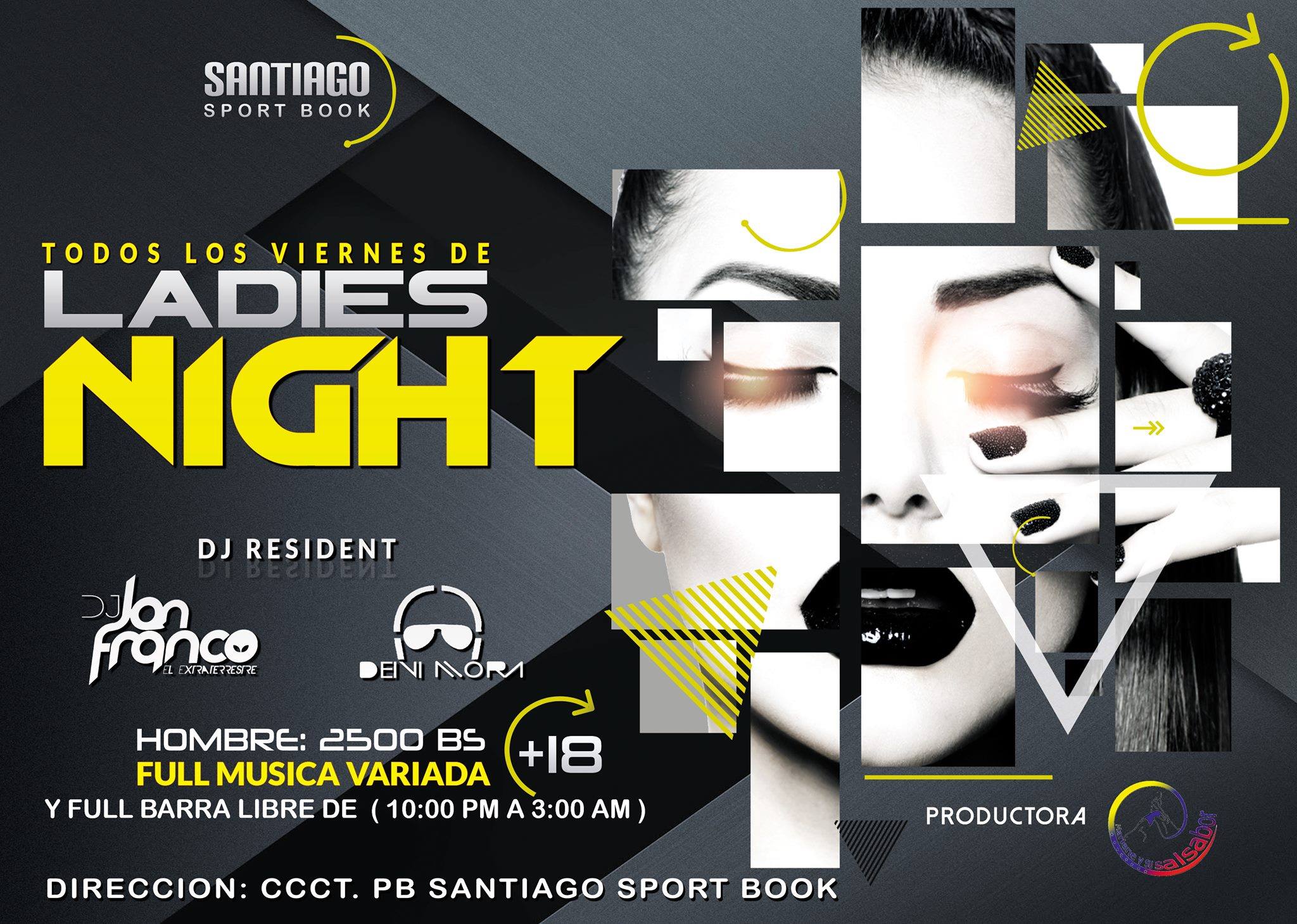 Santiago Sport Book Viernes De Ladies Night