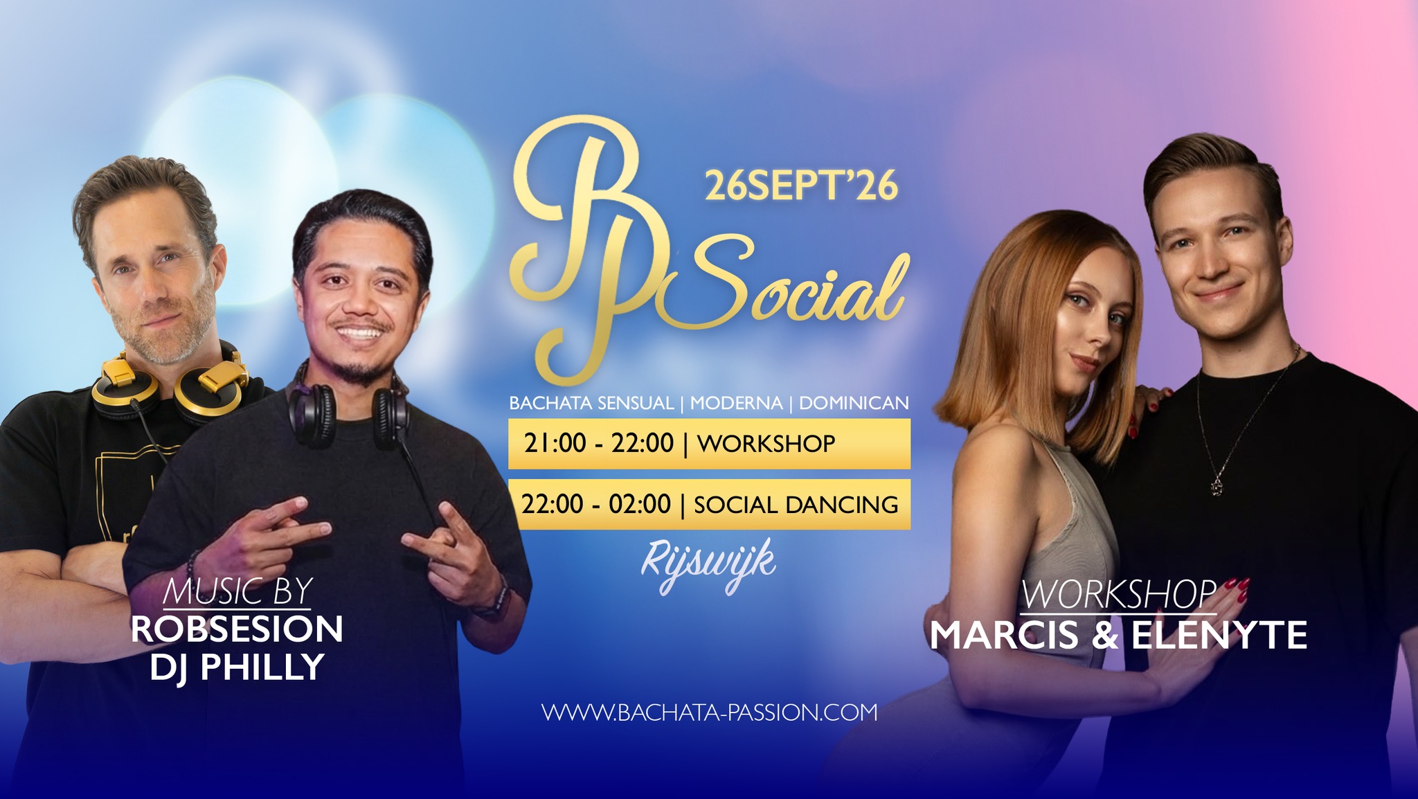 BP Social Rijswijk 26 Sept. 2026 Marcis & Elenyte