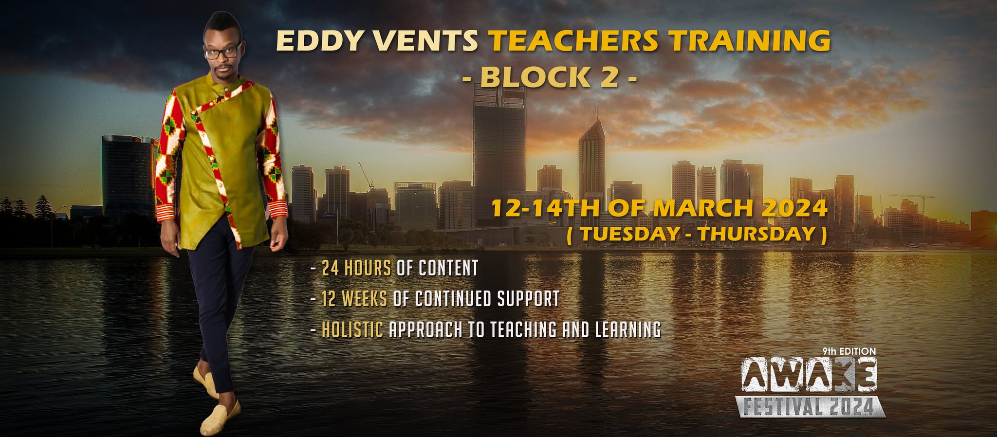 Eddy Vents Teachers Training- BLOCK 2