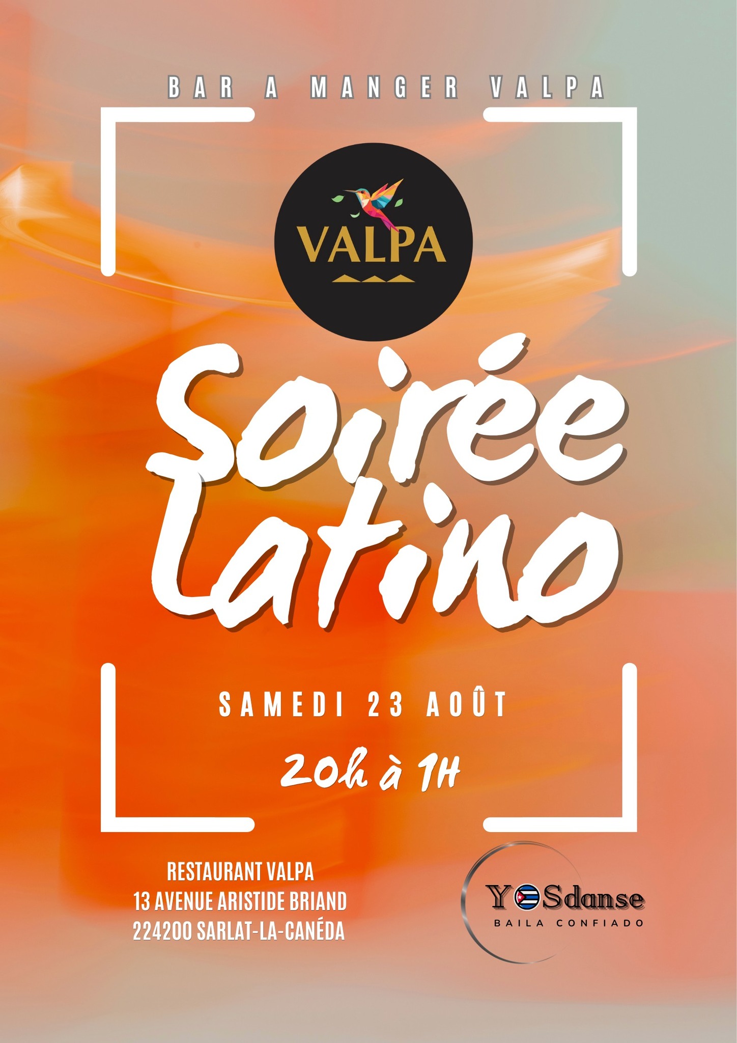 Soirée Latino au VALPA