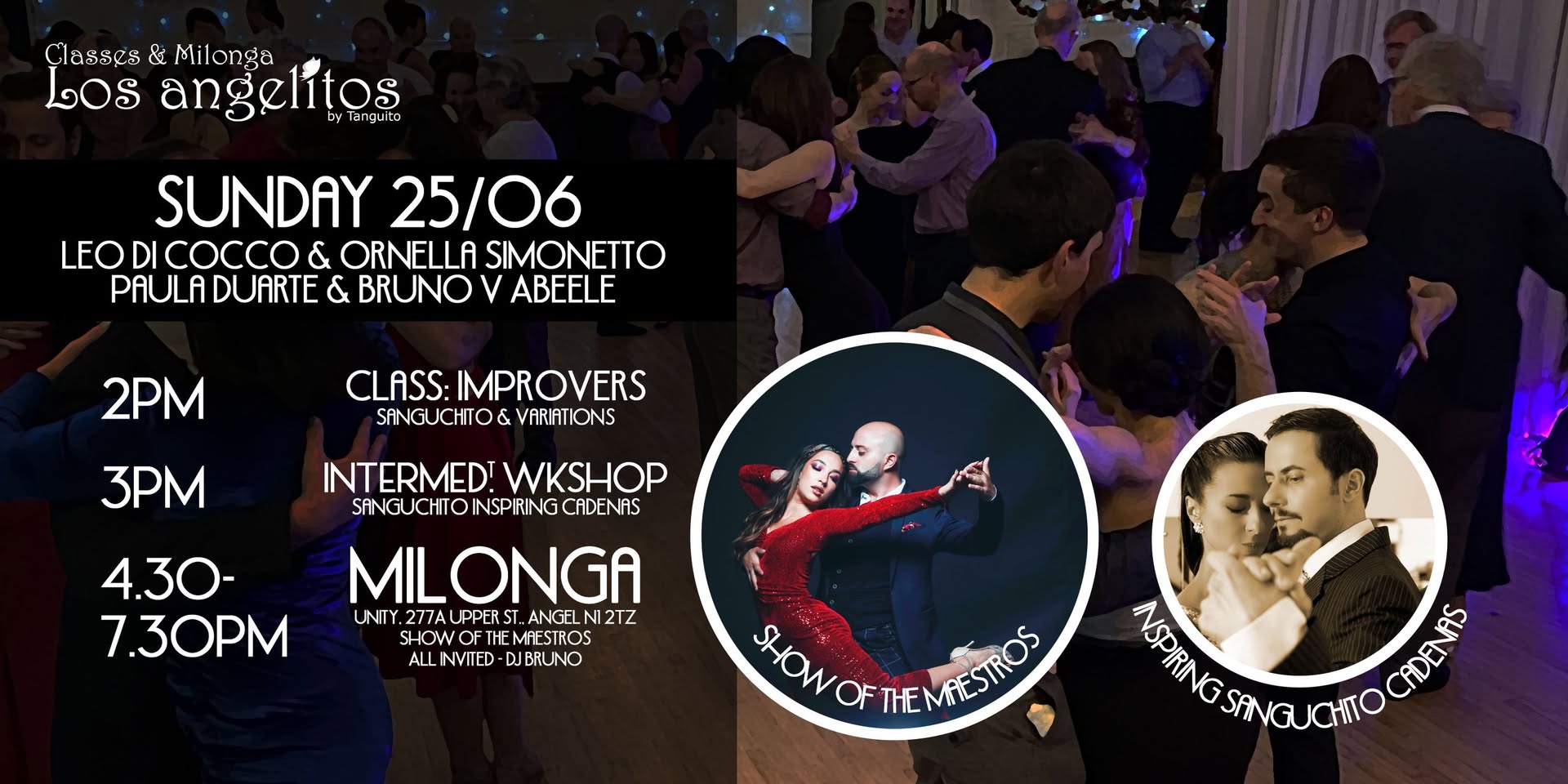 25 06 LOS ANGELITOS with Guest maestros Leo Di Cocco & Ornella Simonetto