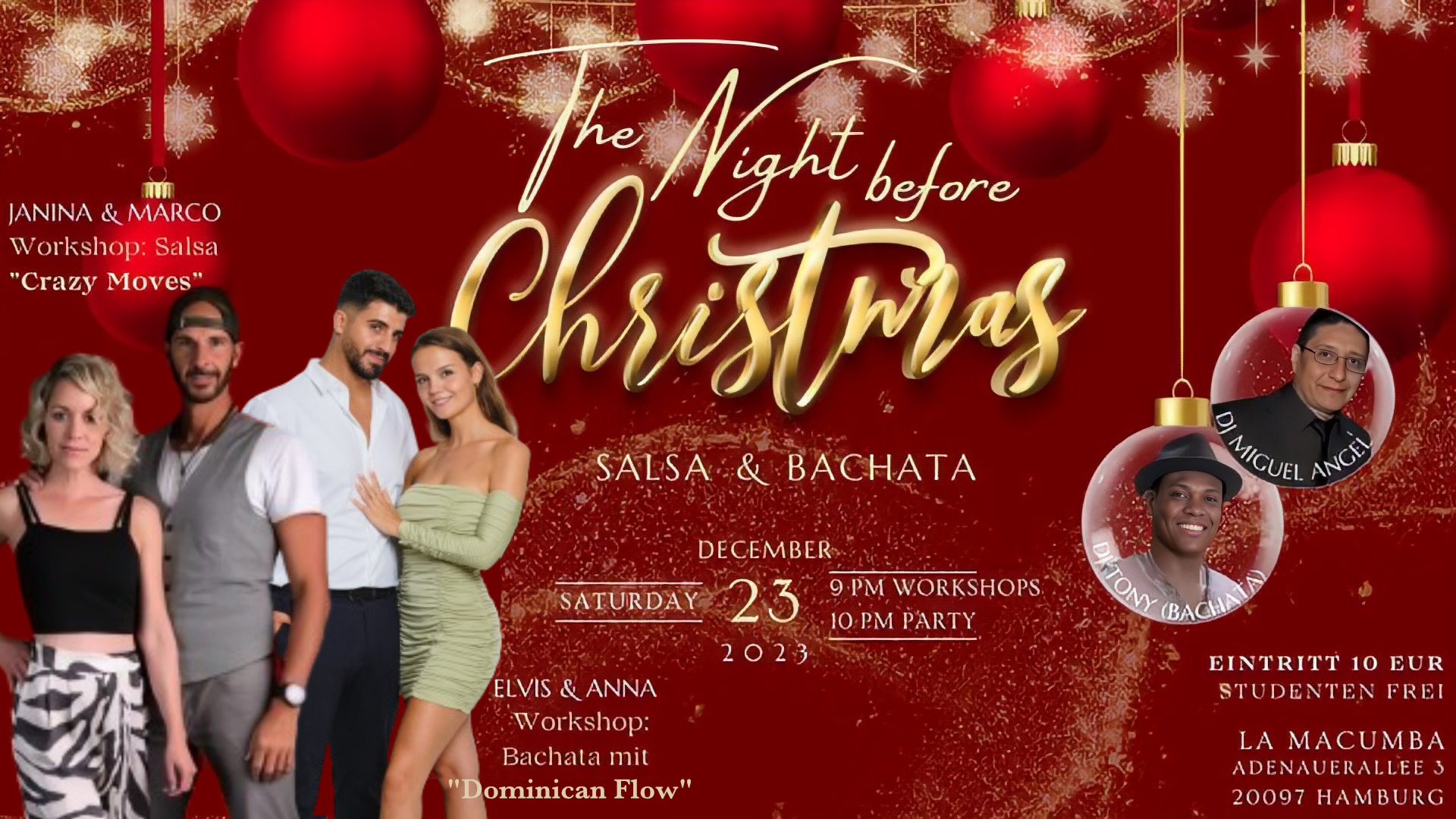 The Night Before Christmas - Eintritt Frei für Studenten