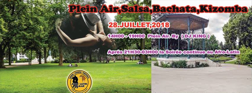 Plein Air Salsa,Bachata,Kizomba,Au Champ De Mars à Colmar