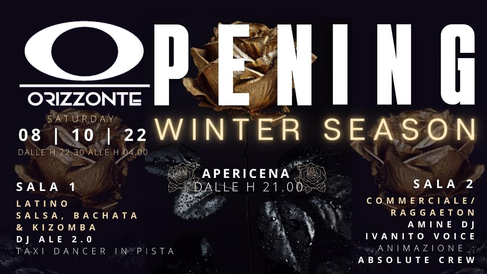 OPENING - Winter Season - ORIZZONTE