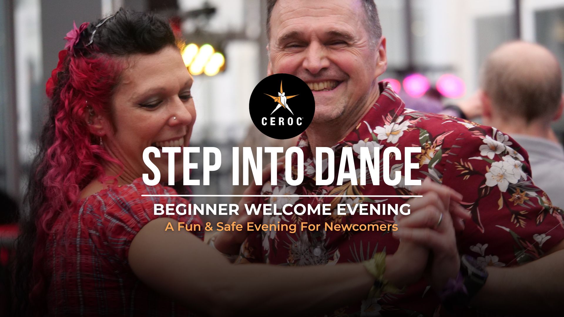 Step into Dance at our Ceroc Beginner Welcome Evening