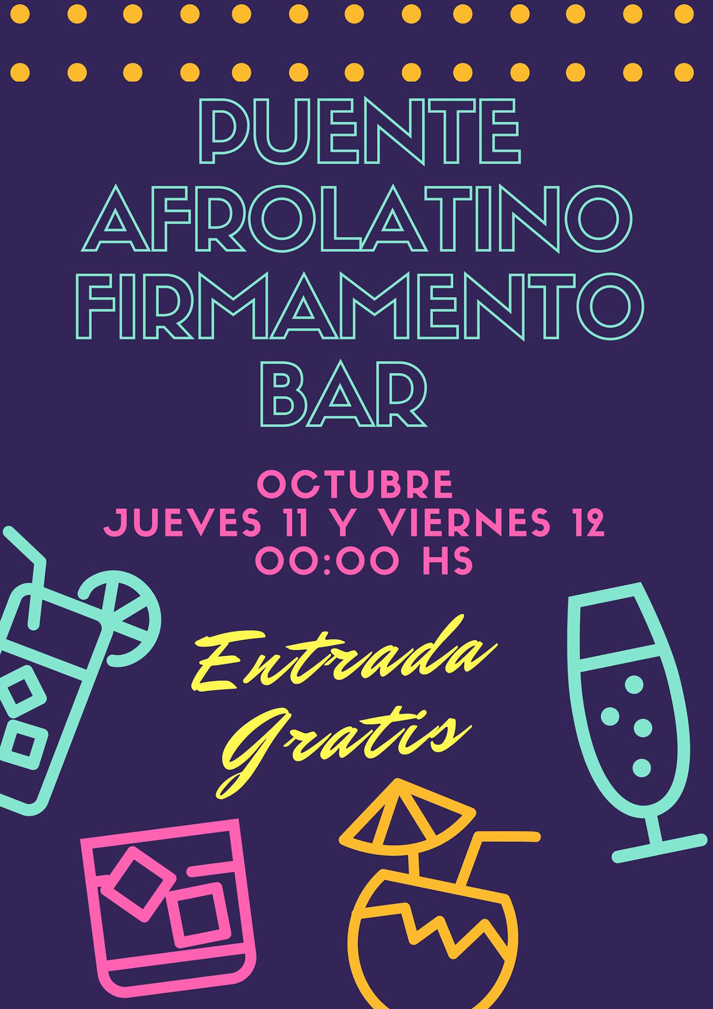 Puente Afrolatino Firmamento Bar
