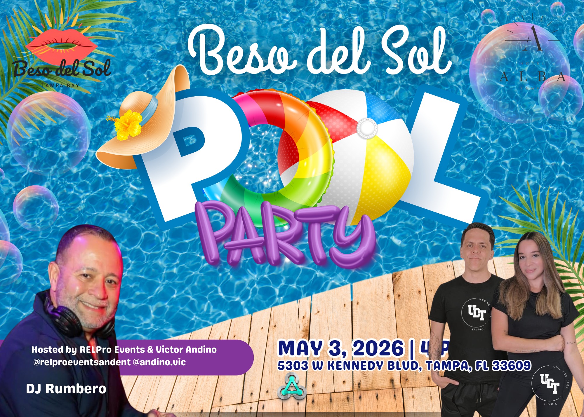 Beso del Sol Tampa Bay @Hotel Alba!