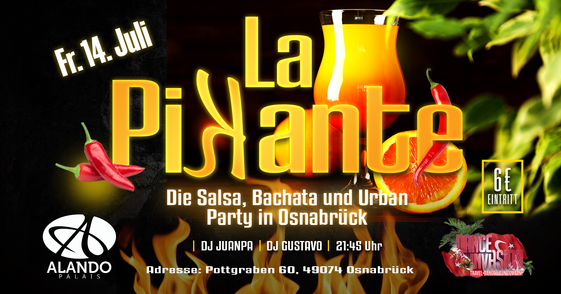 La Pikante - Die Salsa, Bachata, Kizomba und Urban Party in Osnabrück