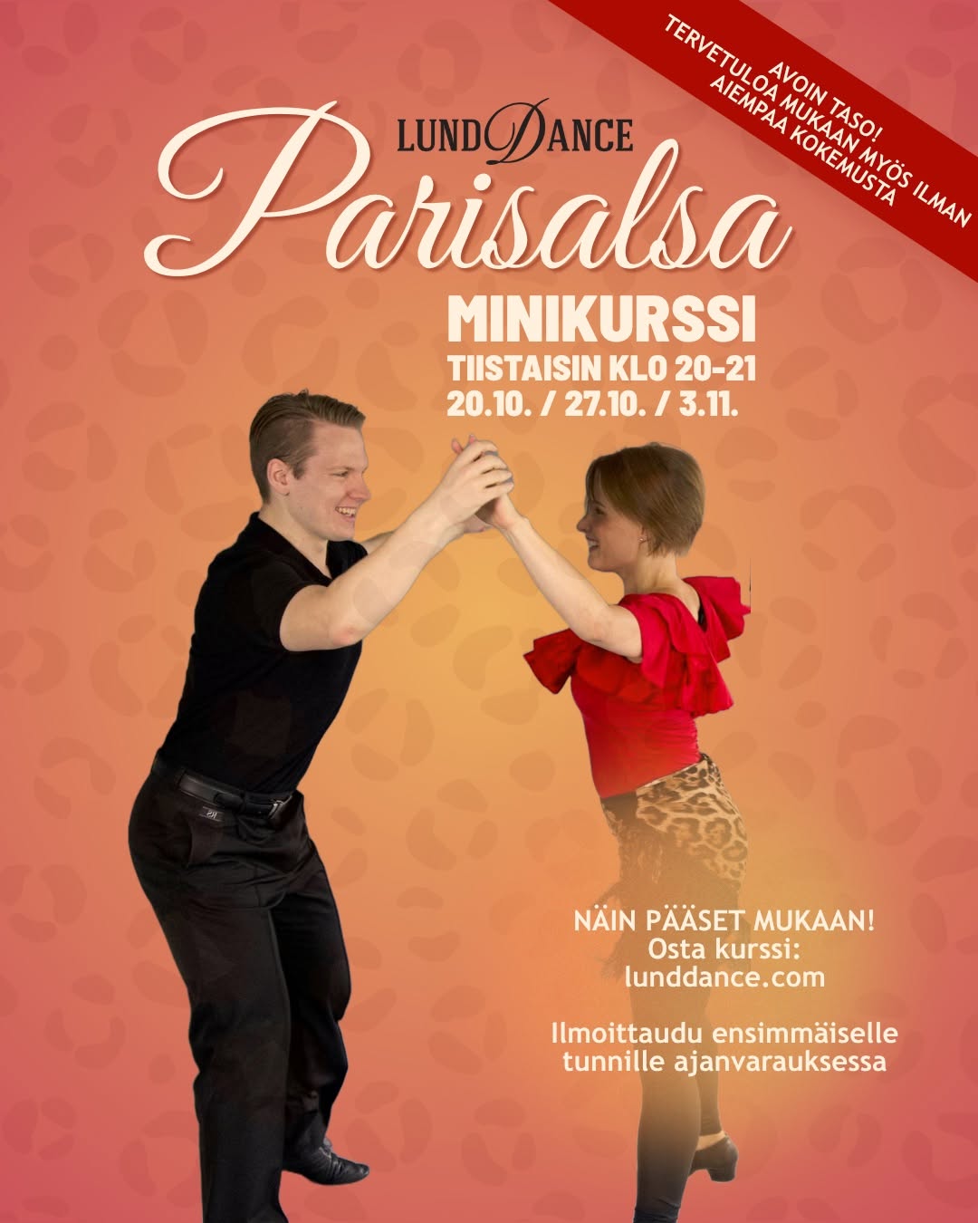 Parisalsa minikurssi 27.10.
