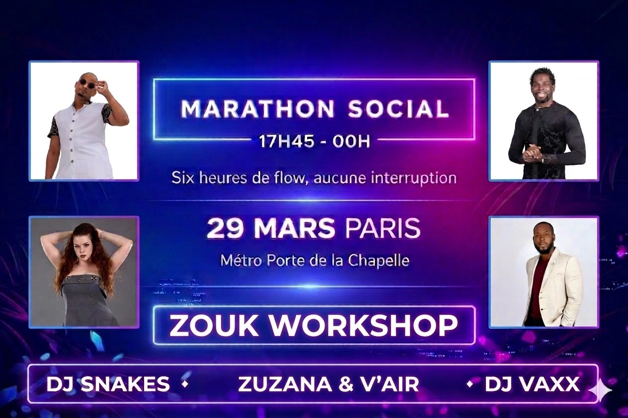 LE MARATHON SOCIAL : 17h45 MINUIT đș