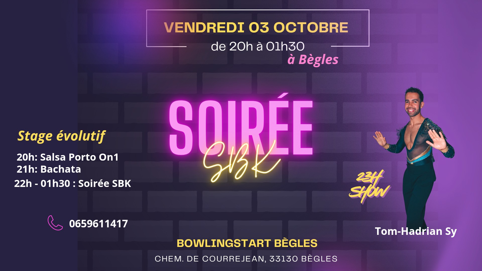 Soirée SBK au Bowlingstart Bègles