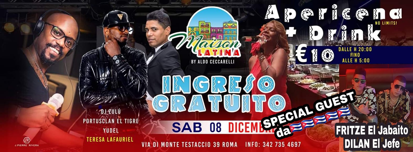 doppio SABATO 1 Piano REGGAETON REPARTERO +1 Autentica CUBA