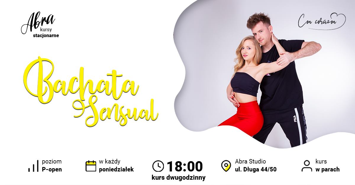 Bachata Sensual P-open z Pawłem i Martą