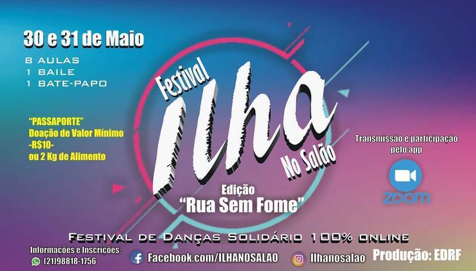 Festival de Danças Solidário Ilha no Salão