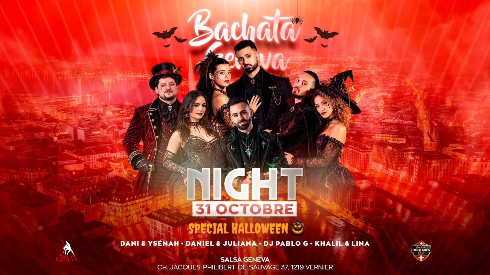 Bachata Geneva Night · 31.10.2026 Halloween Edition