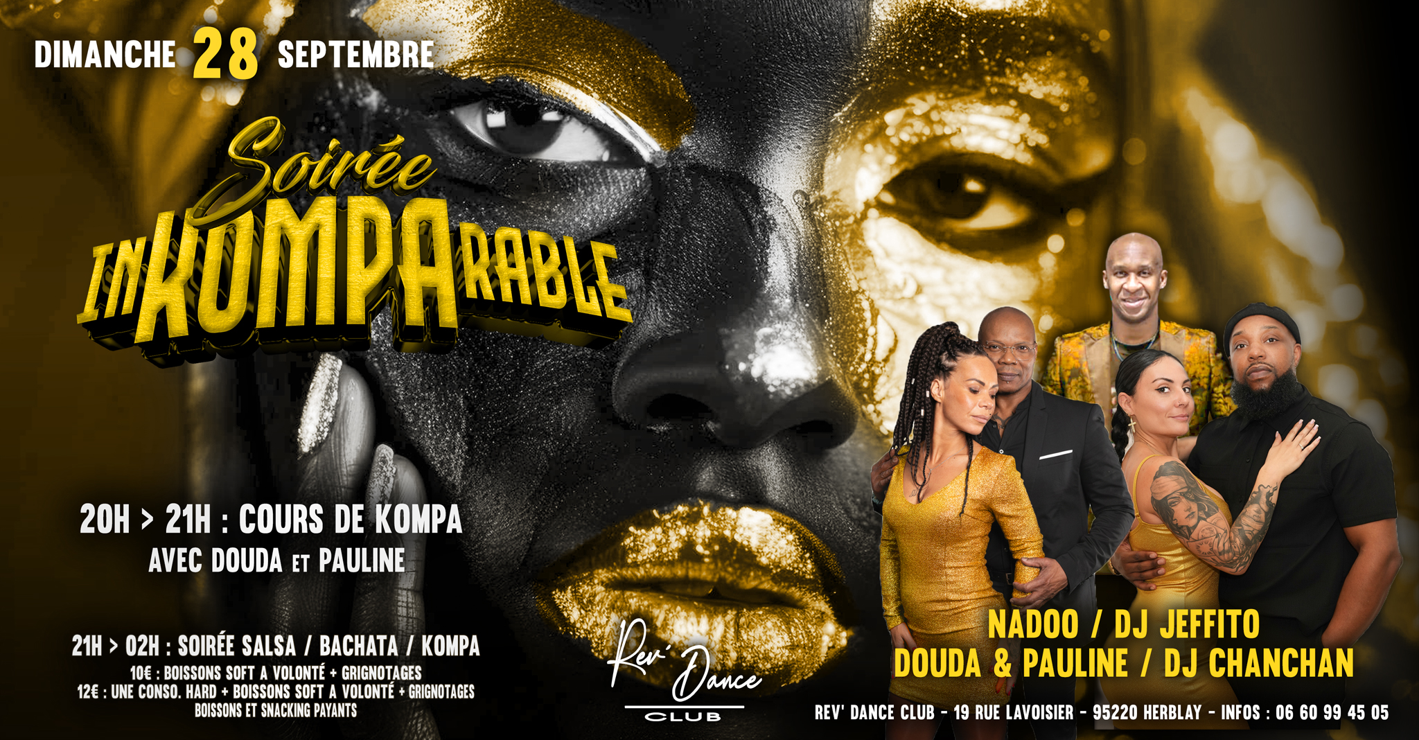 28 09 2025 - soirée inKOMPArable - Nadoo DJ Jeffito DJ Chanchan Douda & Pauline