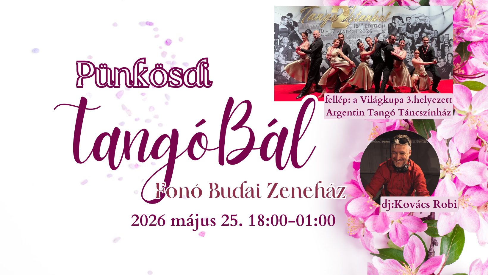 Pünkösdi Tangó Bál - 2026