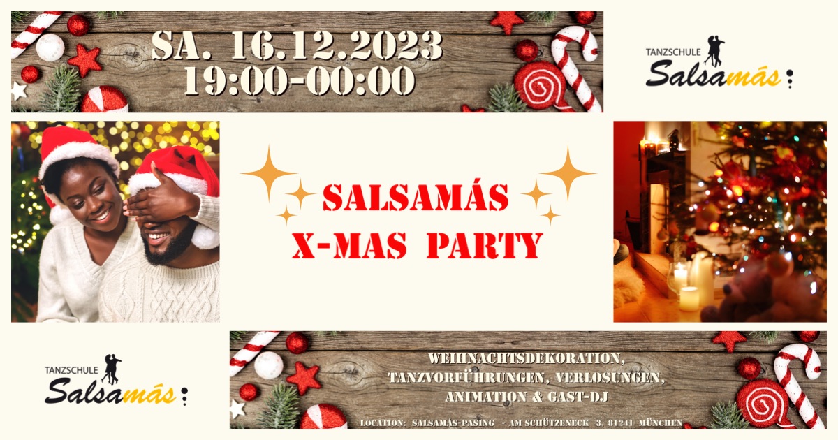 SALSAMÁS X-MAS PARTY