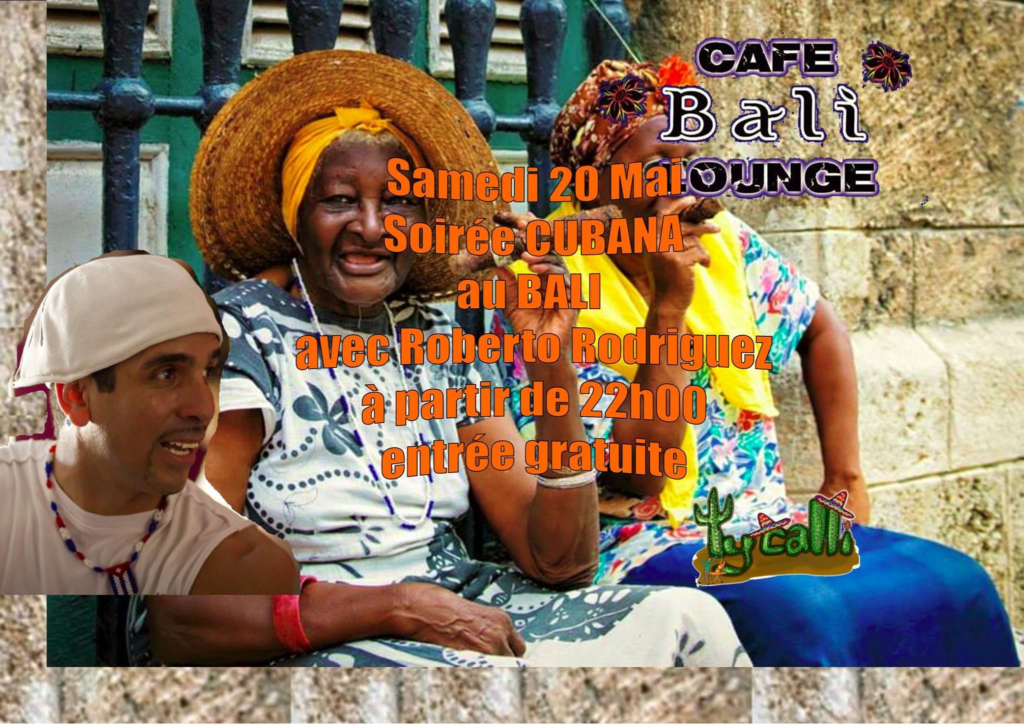 Samedi 20 mai Noche Cubana Au BALI à Vannes