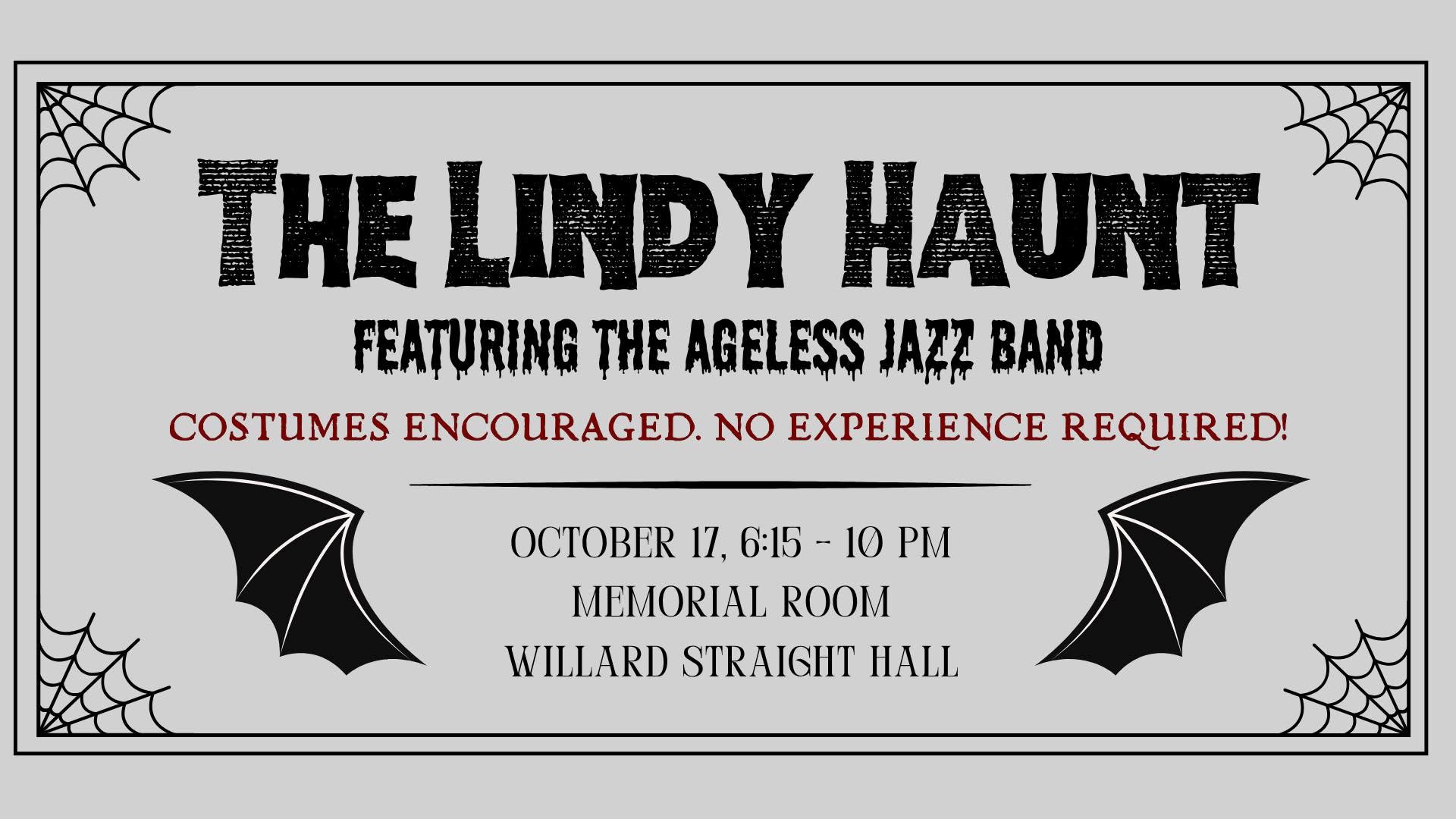 The Lindy Haunt: Live Music & Swing Dance Social