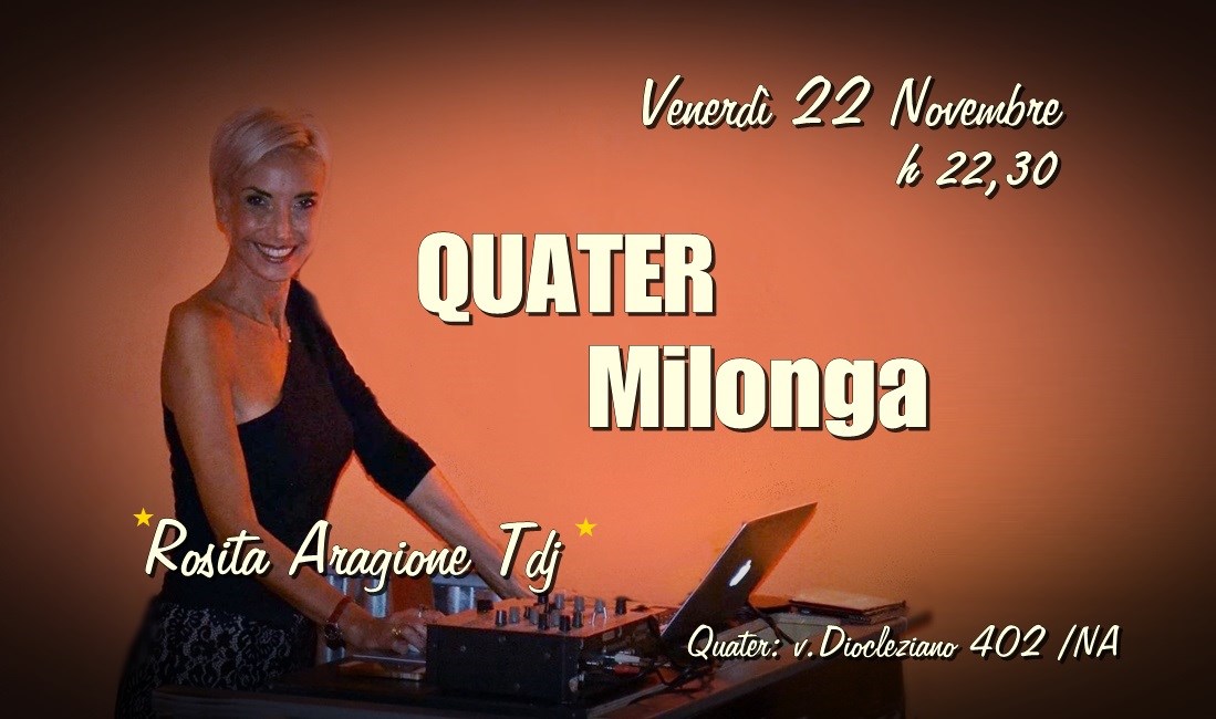 Venerdì_Milonga con Rosita Tdj